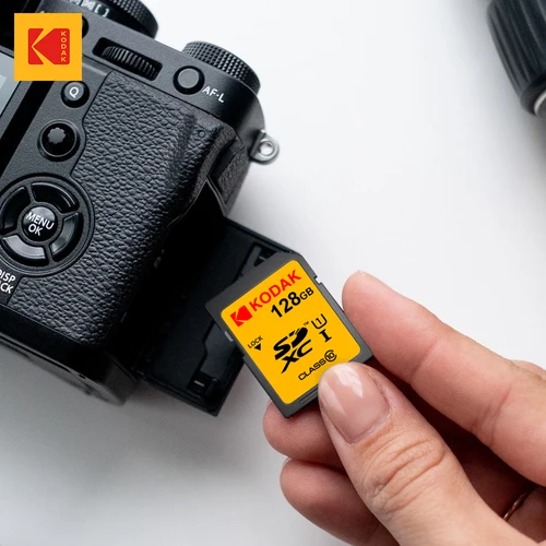 Imagen 2 del producto Tarjeta SD Kodak para HD SLR DV de alta velocidad Clase 10 U1 V30 UHS-I tarjeta de memoria de vídeo 32GB 64GB 128GB SDXC Sdcards para cámara
