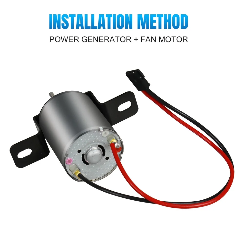 Fireplace Fan Repair Kit Motor Thermoelectric Generator Set For Most Wood Stove Heating Appliance Replacement Parts