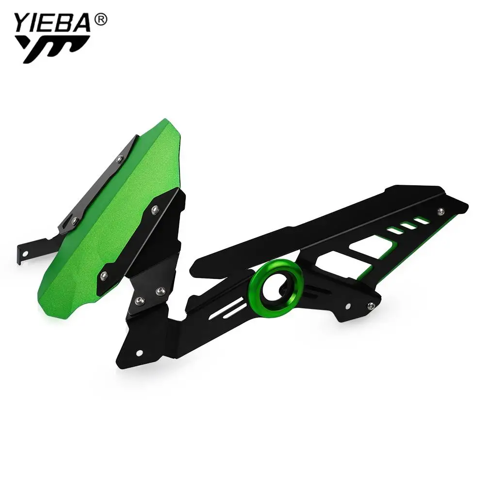 Motorcycle CNC Mudguard Chain Guard Cover Rear Fender For Kawasaki Ninja400 Ninja250 Ninja 400 250 2017 2018 2019 2020 2021 2022