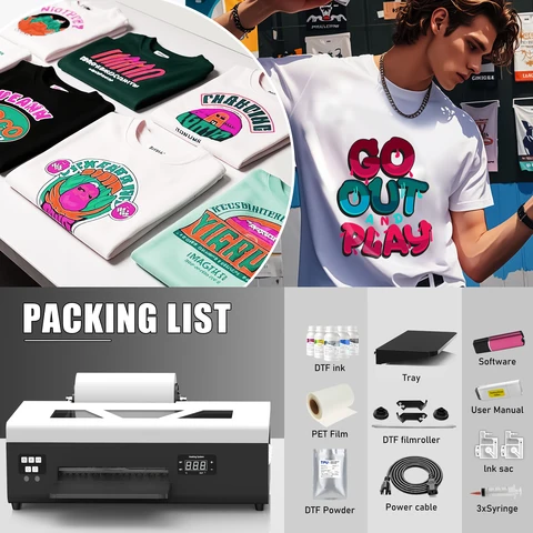Принтер A4 L805 DTF с прямой печатью на пленке, принтер для печати на футболках A4, для всех текстильных DTF-принтеров A4 комплект принтера DTF отзывы - №7