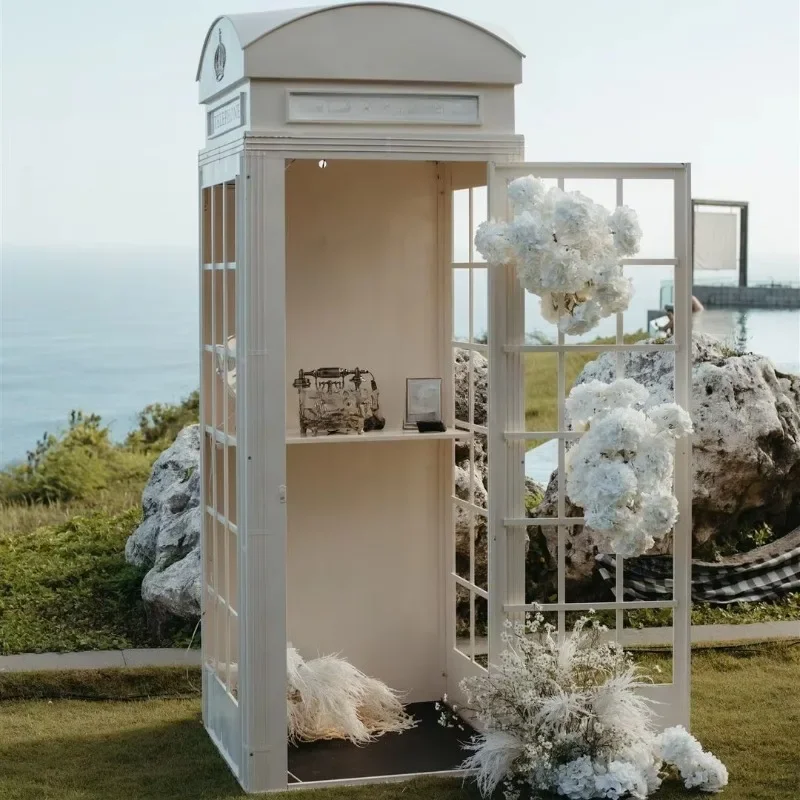 SPRING PLANTING Photography Flowers Backdrop London Wedding Telephone Booth