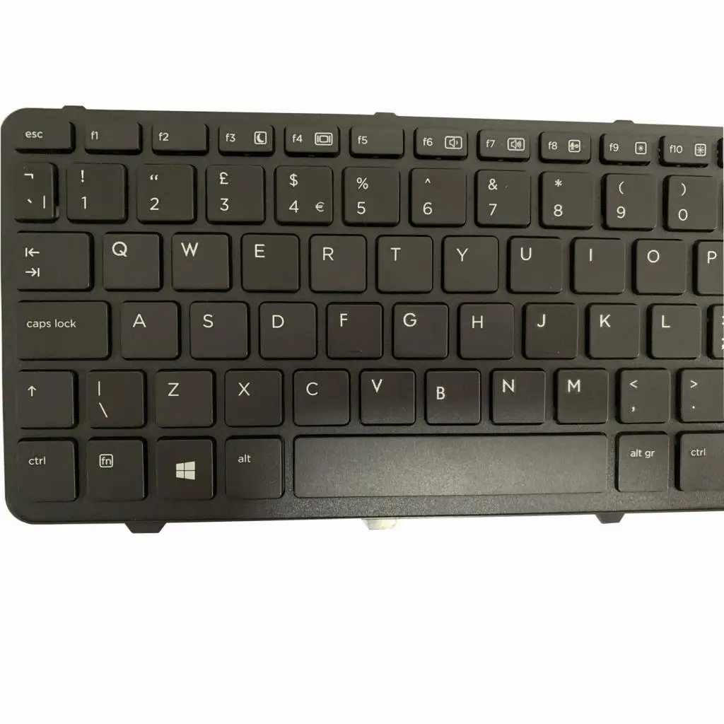 UK laptop keyboard For HP PROBOOK 450 G0 450 G1 450 G2 455 G1 455 G2 470 G0 470 G1 470 G2 keyboard with frame