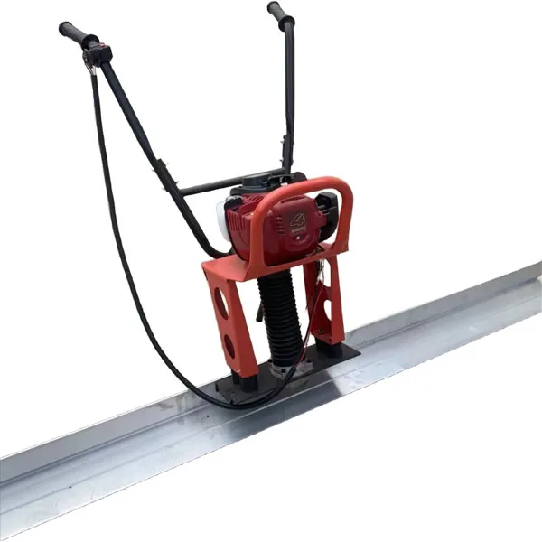 

Factory Price Road Equipment Smooth Vibrating Walk Behind Concrete Screed Vibratory Floor Leveling Surface Finishing Machine