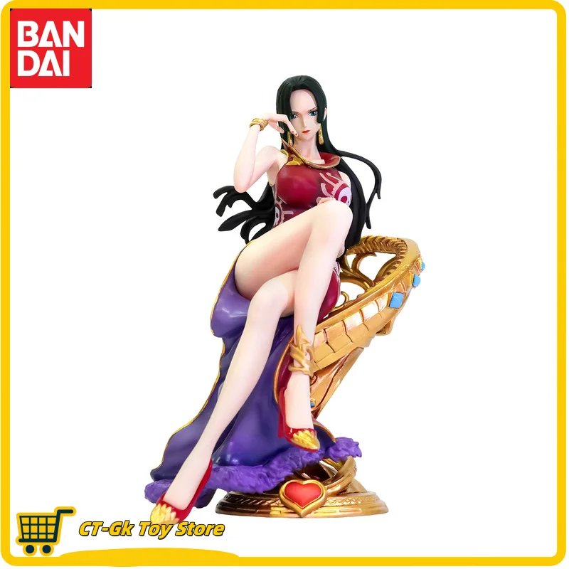 23cm Anime One Piece Boa Hancock Figures Seated Snake Lady Sofa Action Figure Women'S Solid Figures Collection Ornament Gifts