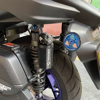 Chekis Genuine Motorcycle Accessories Modified Reflective Plate Night Driving Warning Plate Luminous Film Body Light Reflector Suitable for Yamaha Xmax125/250/300/400 Nmax125/155 Nvx/Aerox Tmax560 3