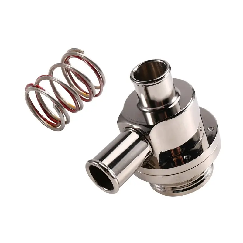 AB41-Universal Auto Turbo Blow Off Valve Aluminum Recirculating Diverter Dump Bov Sound 25Mm For Car Engine Performance