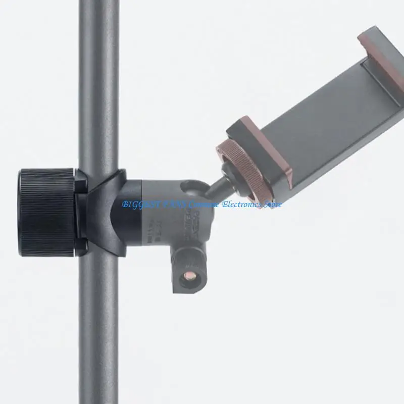 

Long Arm Light Stand Clamp Mount Adapter Clip Photography Accessory for Enhances Stability and More Creativity