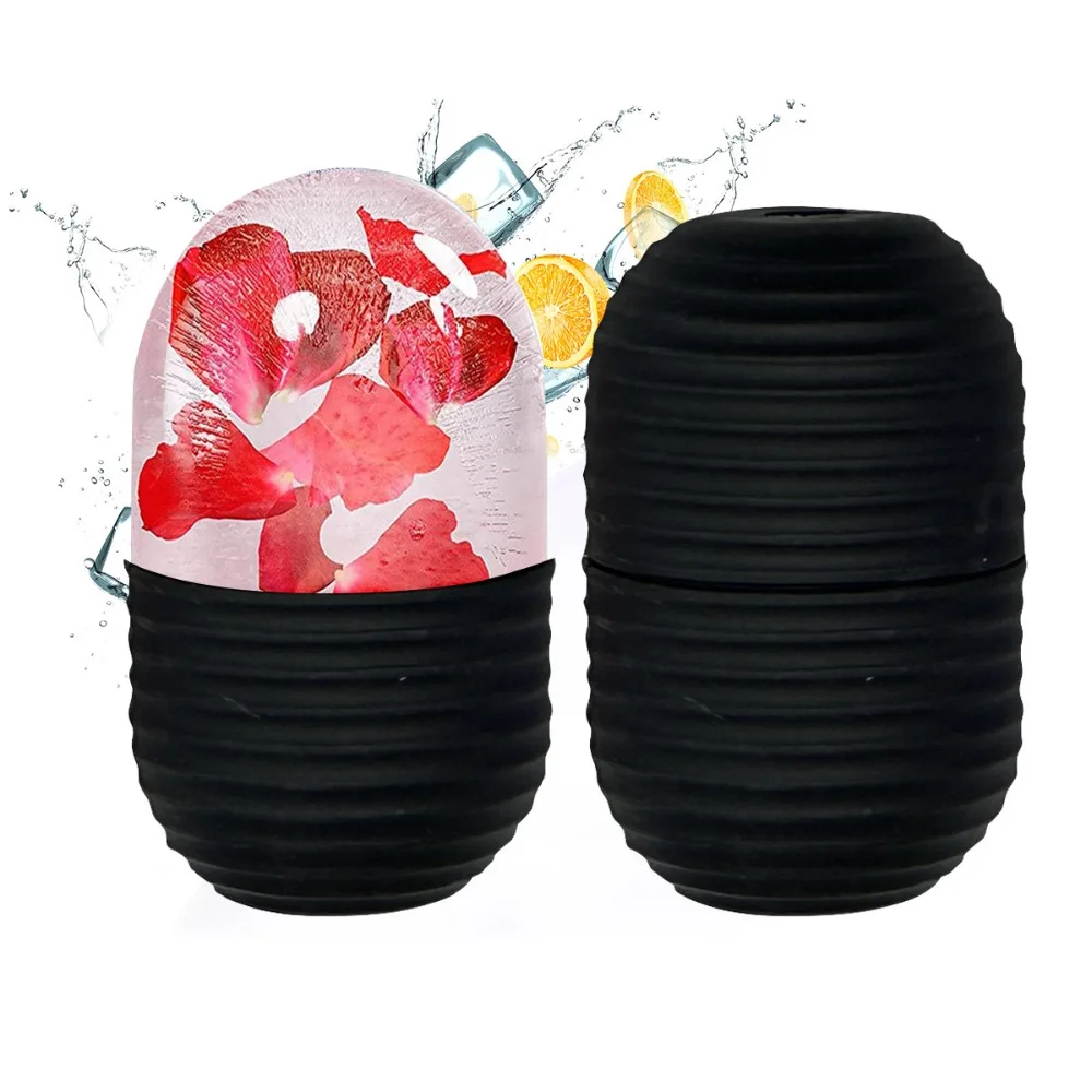 Nouveau rouleau de glace en Silicone, Lifting du visage, Cube de glace réutilisable, réduit les poches, rétrécit les Pores, outils de soins de la peau pour le visage et les yeux, 1 pièce