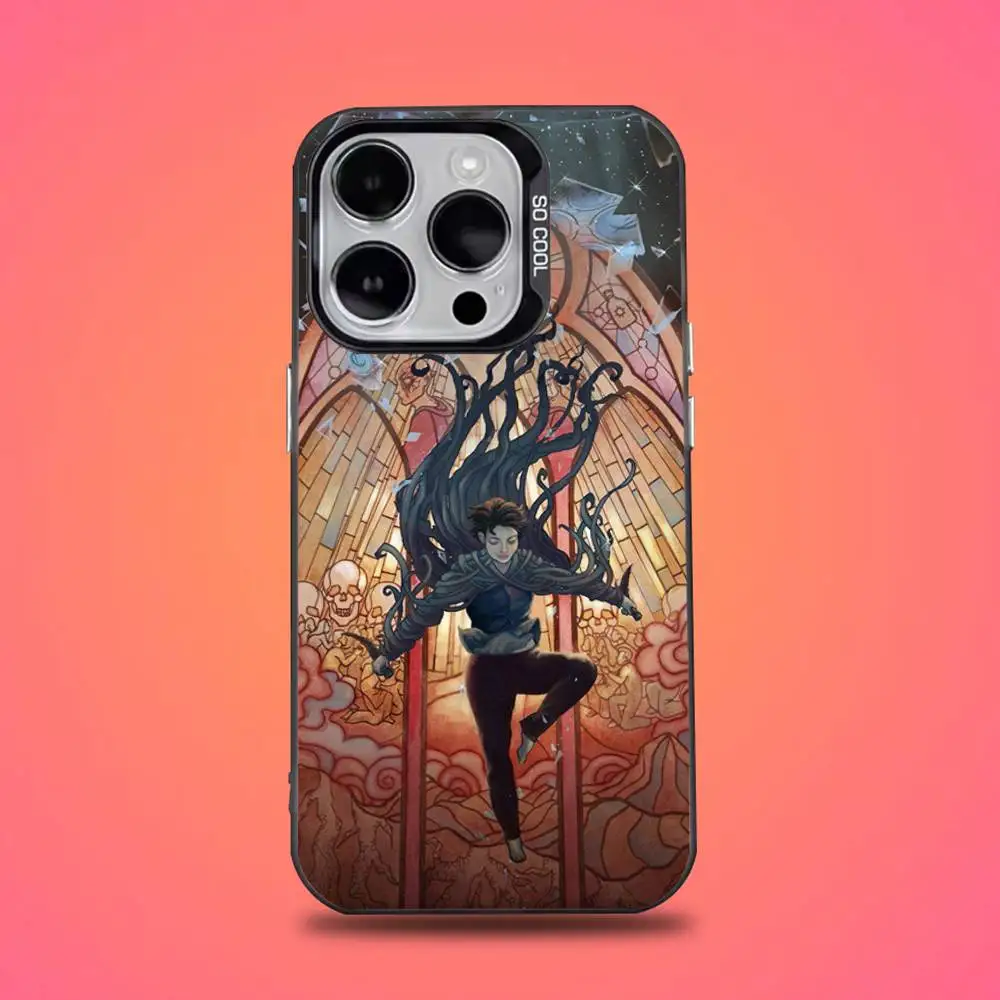 Чехол для телефона M-Mistborn T-Trilogy Vin для iPhone 16,15,14,13,12,11, Mini, Pro, E, SE4, XS, MAX Black Candy Matte Cover