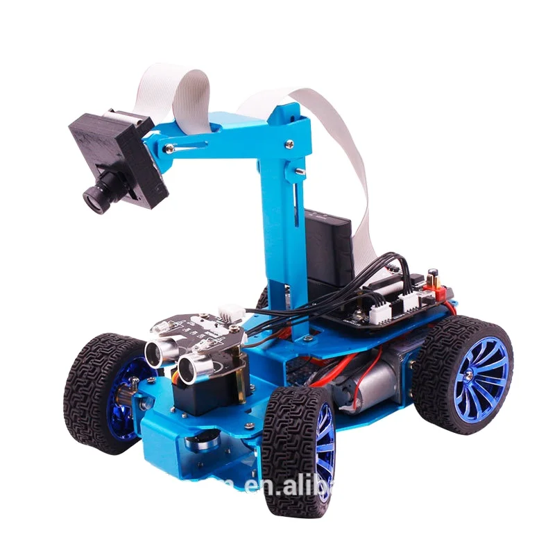 2025Yahboom juguetona buena cámara WIFI STM 32 seguimiento Visual coche Robot inteligente para educación de programación