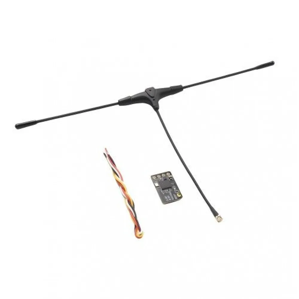 

Приемник Ultra Light ELRS 2.4G/915МГц для FPV-дронов, квадрокоптеров дальнего радиуса действия, 3.6В-5.5В, 50мВт, протокол CRSF, антенна