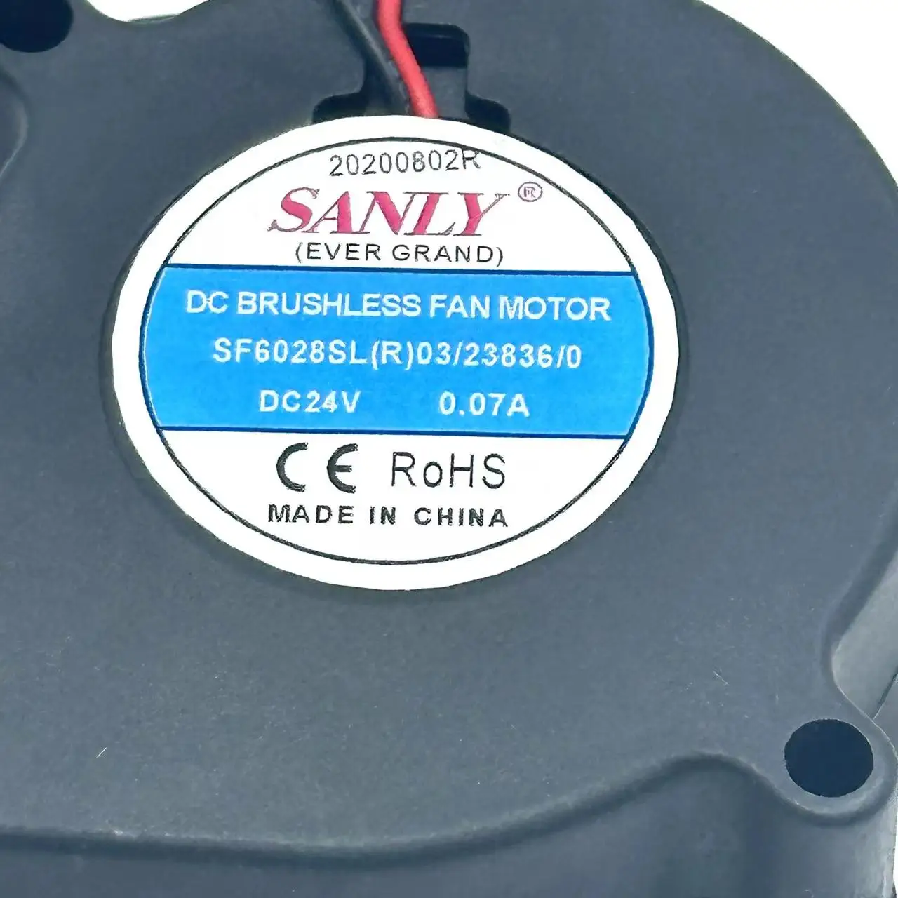 SANLY SF6028SL DC 24V 0.07A 2-Wire Server Cooling Fan