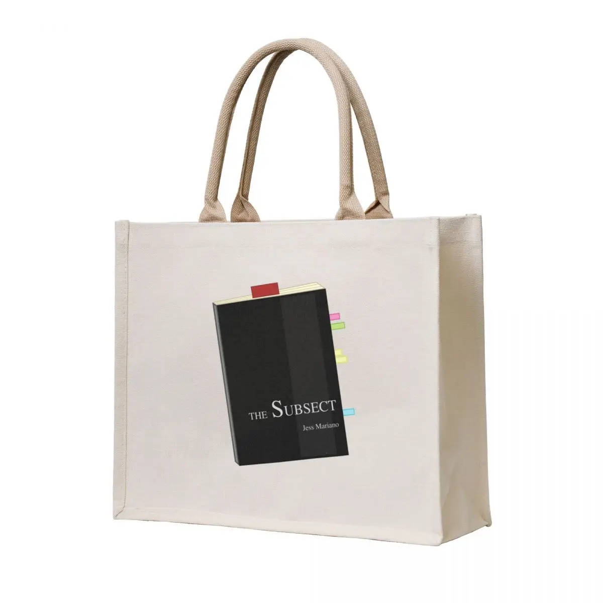 

Jess' book The Subsect Tote Bag Canvas shoulder bag tote bag custom Handbags women canvas tote bags
