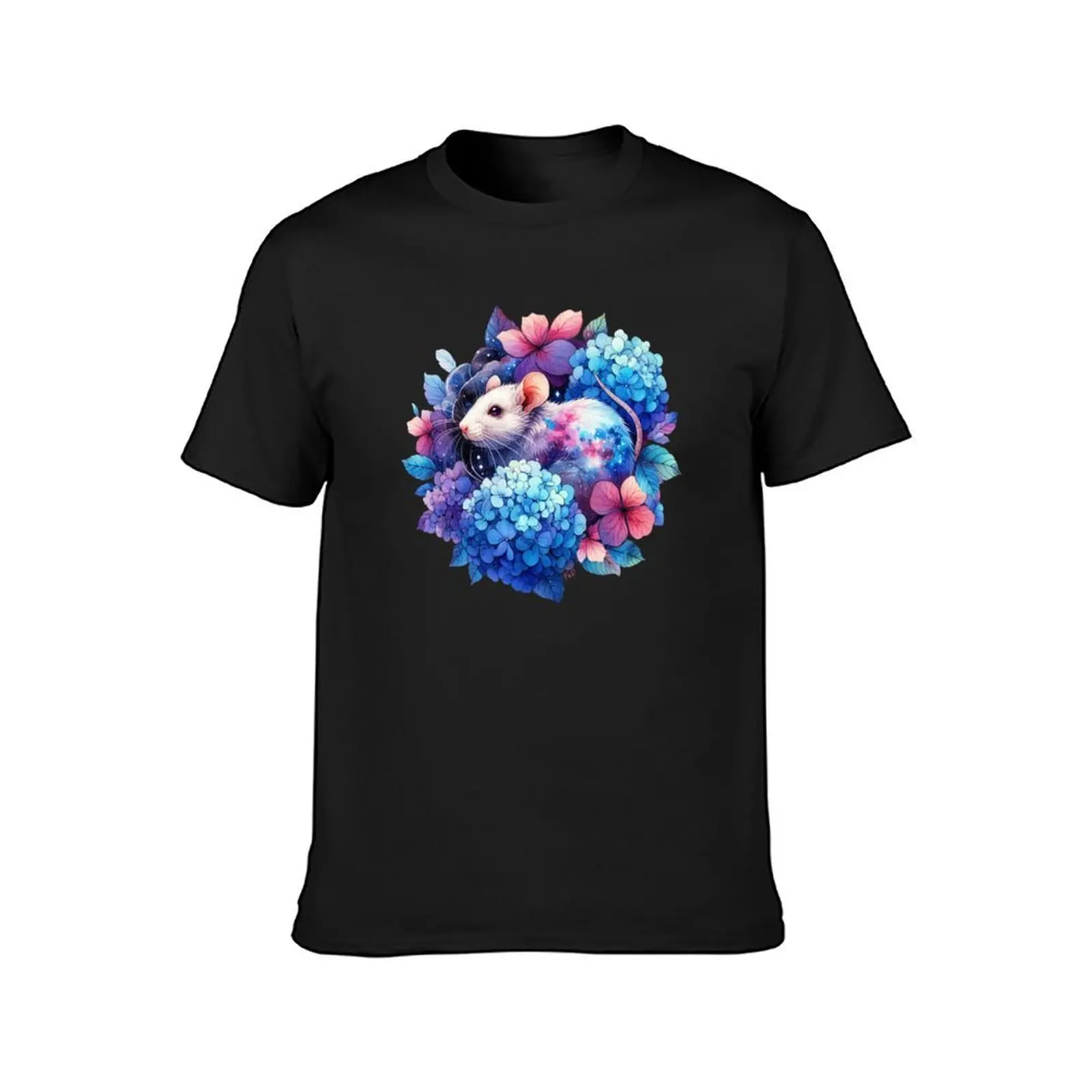 Hydrangeas T-Shirt hippie clothes for a boy Blouse mens t shirt