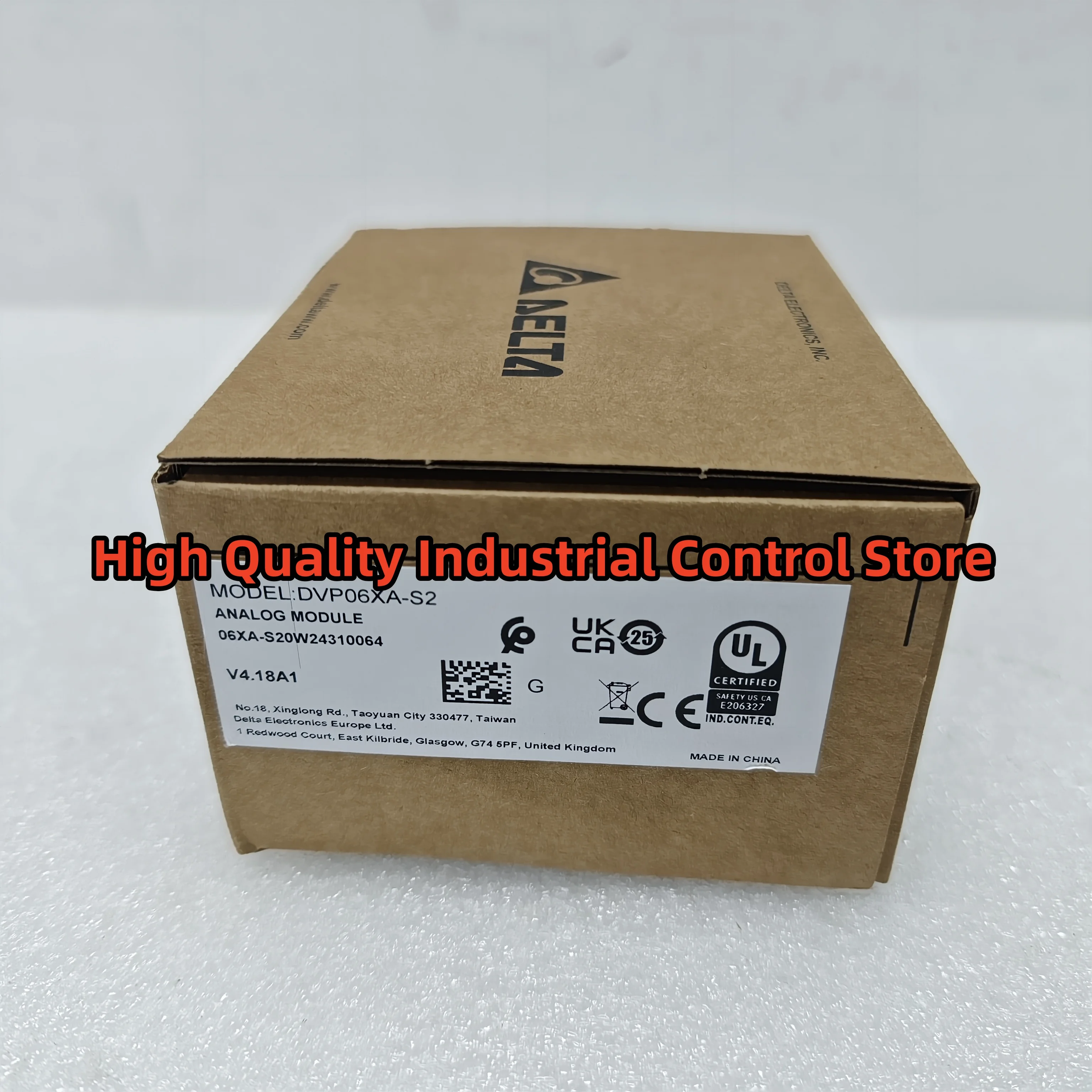 

PLC DVP06XA-S2 new original