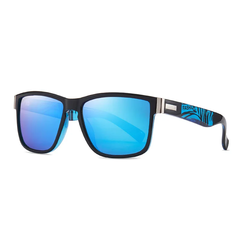 Brand Square Polarized Fashionable Cycling Glasses Men and Women Running Outdoor Sports Fishing Colorful Sunglasses UV400
