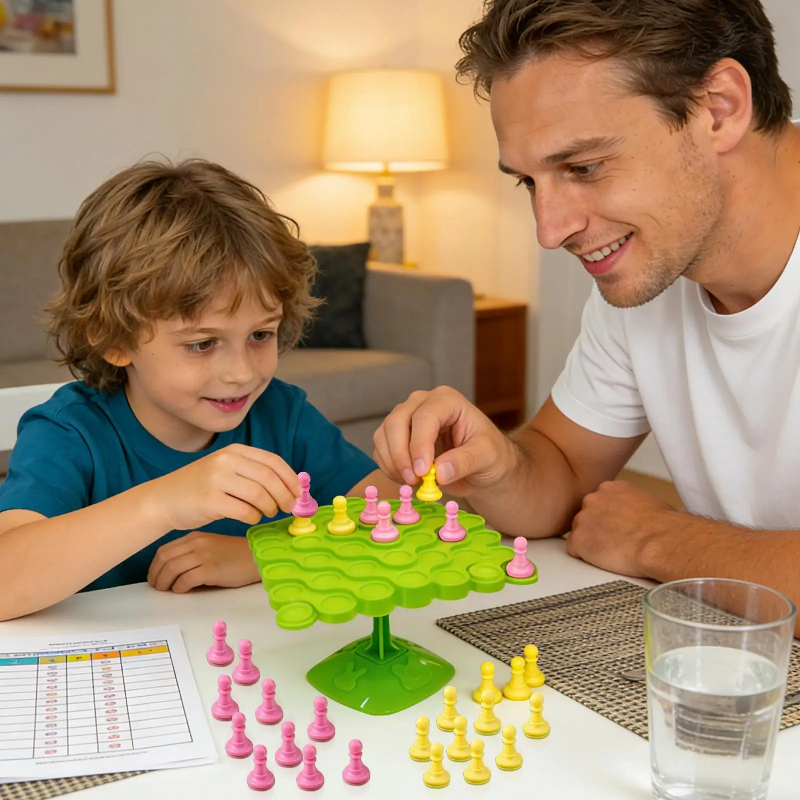 Juguetes de equilibrio, juguete interactivo para padres e hijos, juego de mesa educativo de árbol de equilibrio para chico, niños y niñas, cumpleaños, Navidad, nuevo