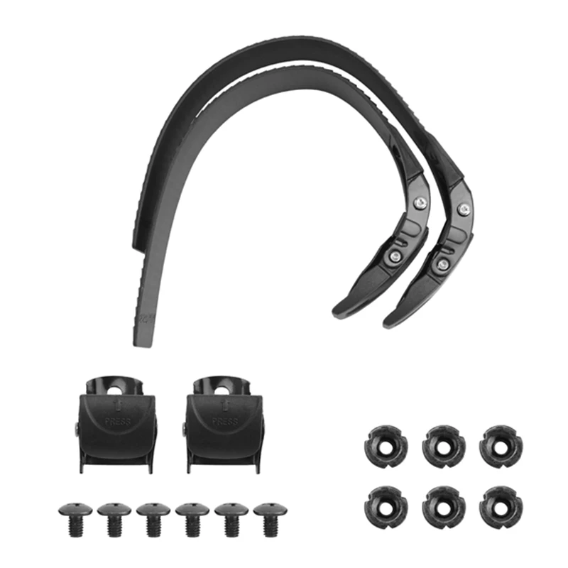

B93B-2 Set Replacement Inline Skate Strap Skating Shoes Energy Strap Skate Strap Buckles Screws For Men Women Kids
