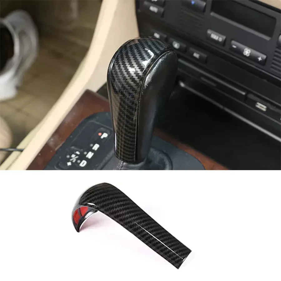 

Wooeight Car Styling Interior Carbon Fiber Gear Shift Cover Sticker For BMW 1 Series 2008-2011 For BMW X1 2011-2013 3 Series
