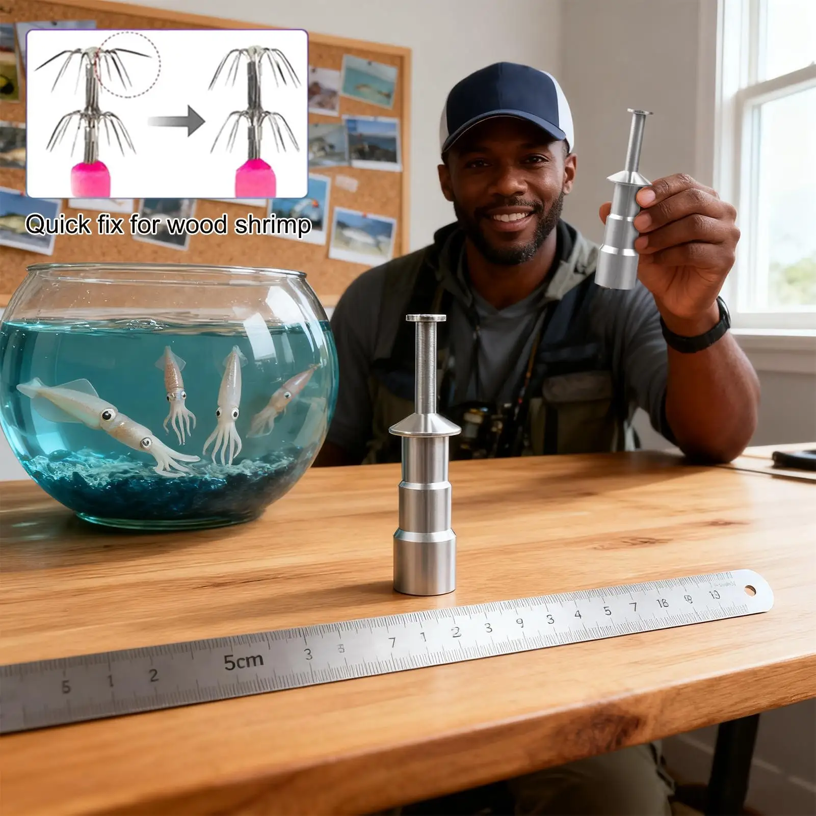 

Инструмент для выпрямления рыболовных крючков, корректор крючка из нержавеющей стали, аксессуар для рыболовных снастей для пляжа, кемпинга, пешего туризма, озера, морской воды