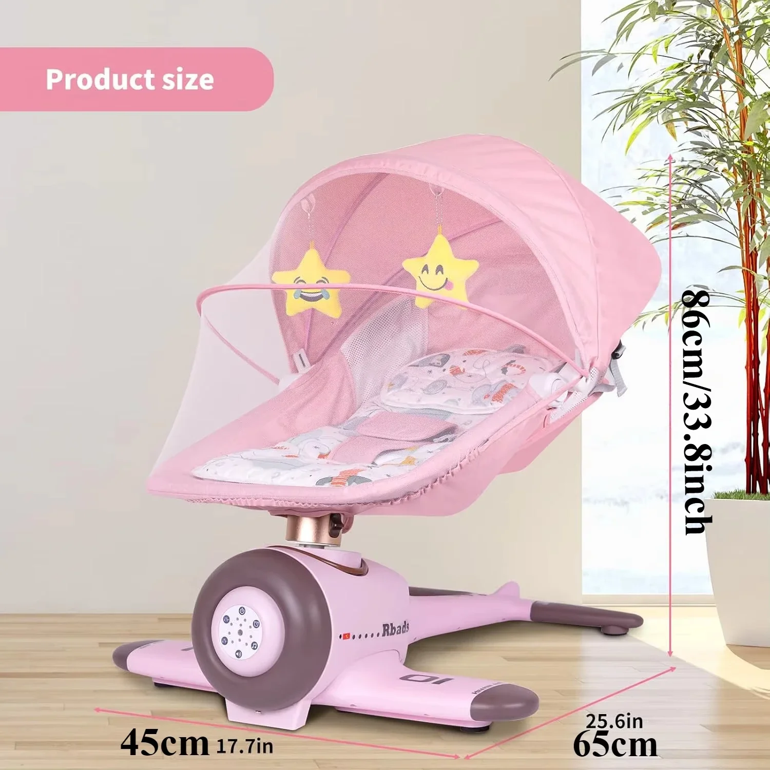 Thumbnail 2 - #31 Most Reviewed Rocking Baby Cradles