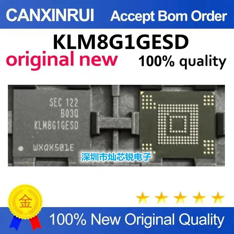 KLM8G1GESD KLM8G1GESD-B03Q BGA-153 ball 8GB plug and