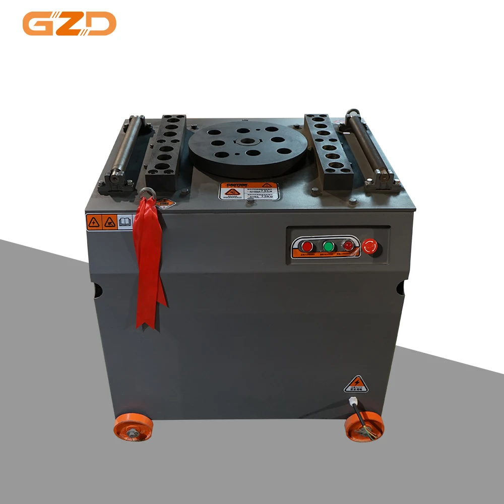 GW45 360 Degree Automatic Machines Bending Rebar Steel Bender Diamond Rebar Bender