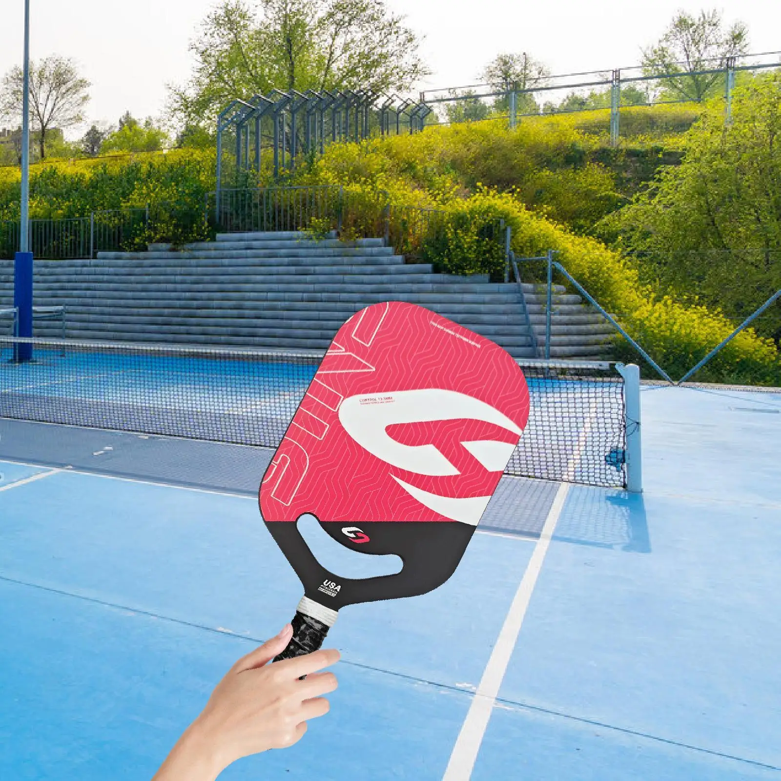 raquette-de-pickleball-en-fibre-de-carbone-poignee-ergonomique-raquette-legere-pour-l'entrainement-la-pratique-et-les-tournois