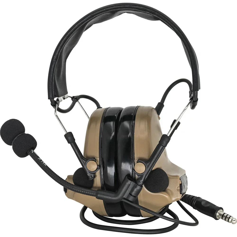 Tactische headsetmicrofoon Vervangingsaccessoire Microfoon voor COMTAC II III III IV Ruisonderdrukking Schiethoofdtelefoon