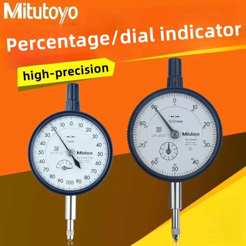 

Mitutoyo 2046S Standard Plunger Dial Indicator 10mm Gauge Test Inspection Dial Gauge