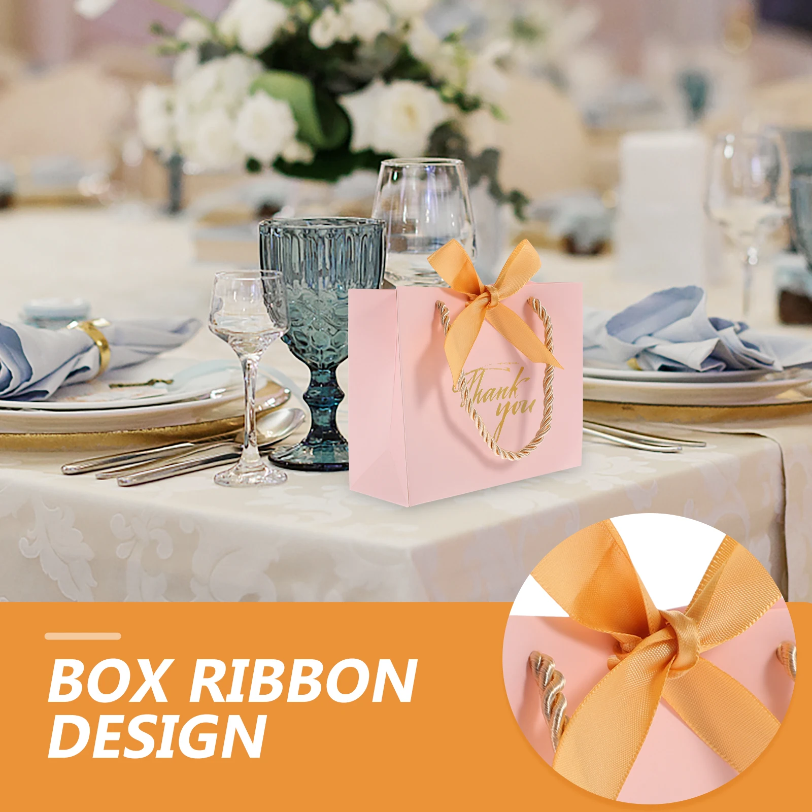 

12 Pcs Wedding Tote Bag Bridal Party Bags Favor Hand Souvenirs Engagement Small
