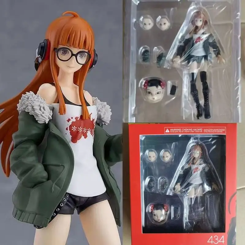 

Figma 434 Goddess Strange Story P5 Special Edition Anime Figure With Glasses Girl Collectible Model Toy From China