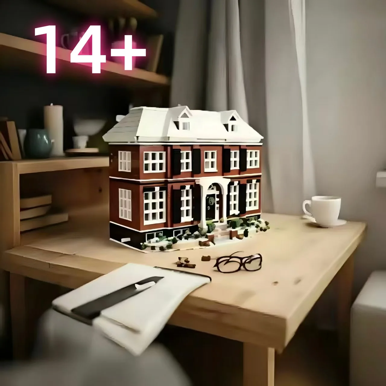 

3955pcs Moc compatible small gift house model building blocks for adults children Christmas and birthday gifts