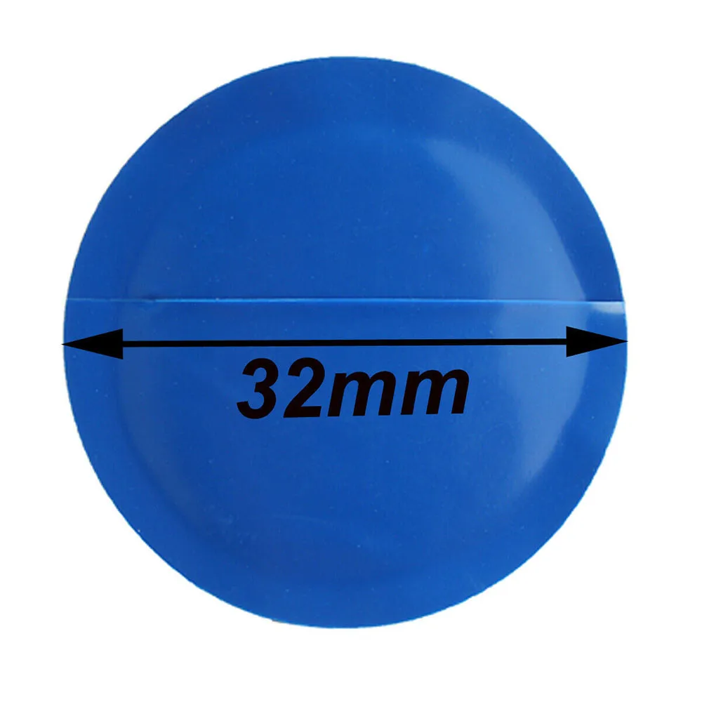 50x 32mm Car Rubber Wired Tyre Puncture Repair Mushroom Plug Patch KIT Blue 967674 For Tire Repair Durable