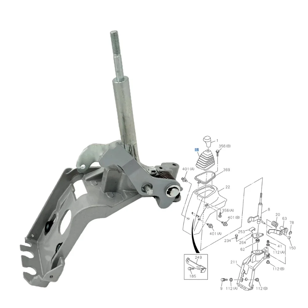 

Комплект крышек рычага переключения передач 8970662871 для ISUZU NPR, NPR-HD, NRR, NQR 98-13, 8970662872, детали интерьера