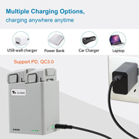 For DJI Mini 3Pro/4Pro Battery Two Way Charging Hub Drone Battery Charger for Mini 3/3Pro/4Pro Series Drone Accessories