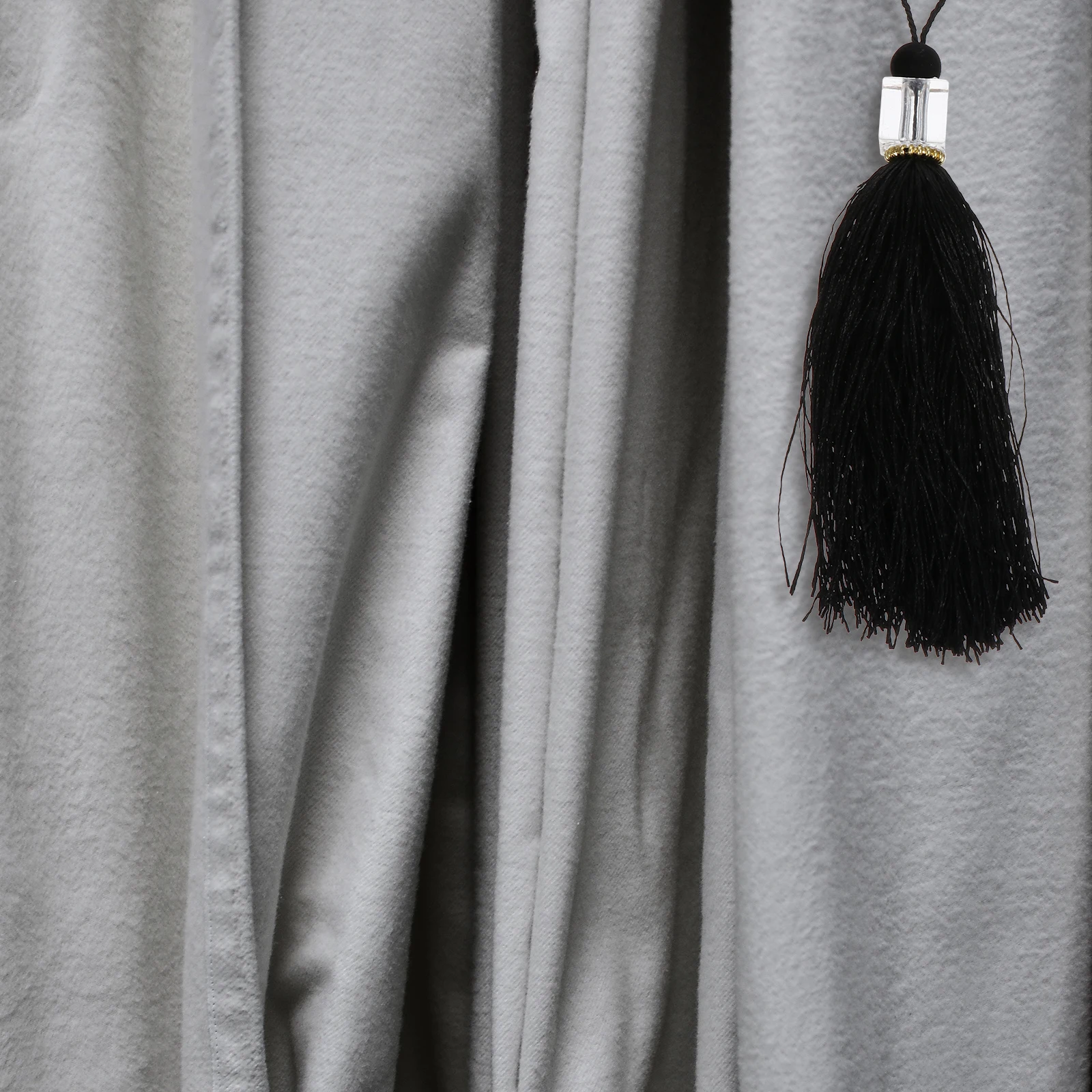 

20 PCS Home Decor Square Hanging Fringe DIY Accessories Tassel Charm Black Craft