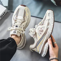 Buty Dla Mężczyzn Mesh Summer Breathable Man Casual Sneaker Lightweight Miked Color Gym Cheap Korean Style Athletic Trend 2024 Y2k