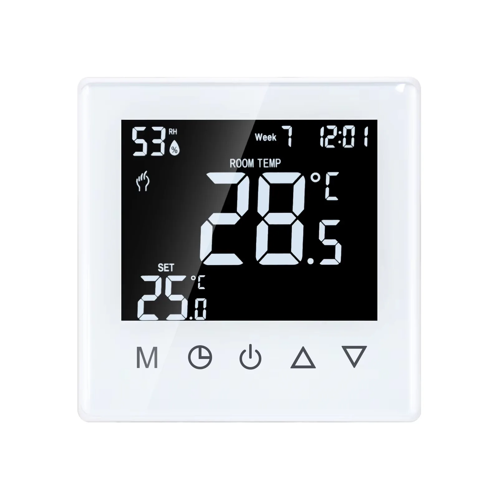 2026 HOT Smart zigbee electric floor heating thermostat touch thermostat wifi wall-mounted boiler thermostat control panel