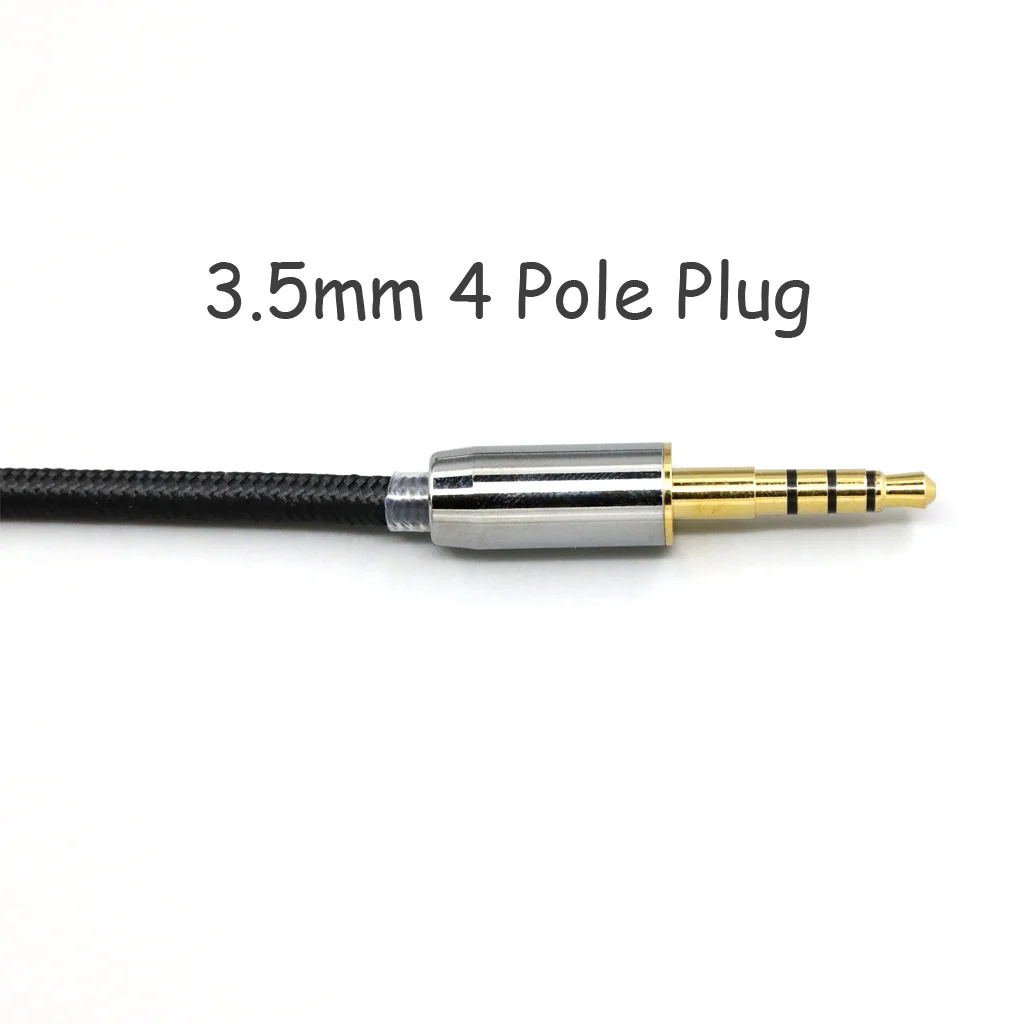 6,5 мм XLR 4,4 мм супер мягкий нейлоновый кабель для наушников OFC для Sony mdr-1a 1adac 1abt 100abn 100ap xb950bt wh1000x h600a h800 LN007544