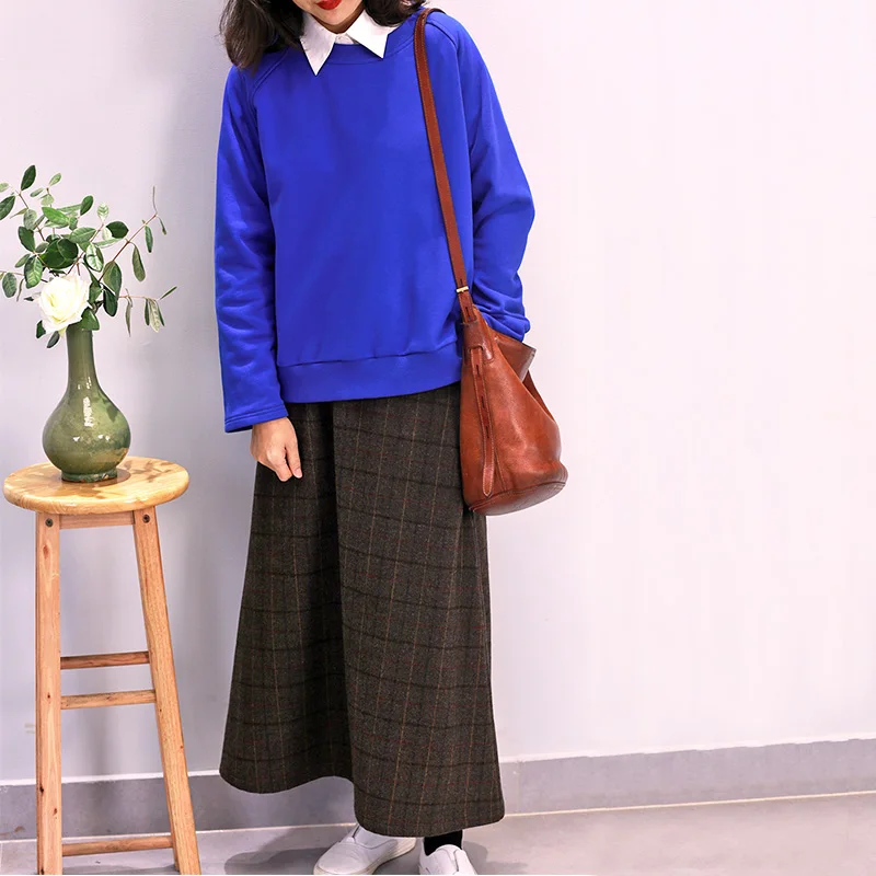 

Оригинальный худи из чистого хлопка с капюшоном, улучшенный дизайн, двухцветный, художественный, повседневный, синий и черный, с круглым вырезом на плечах.