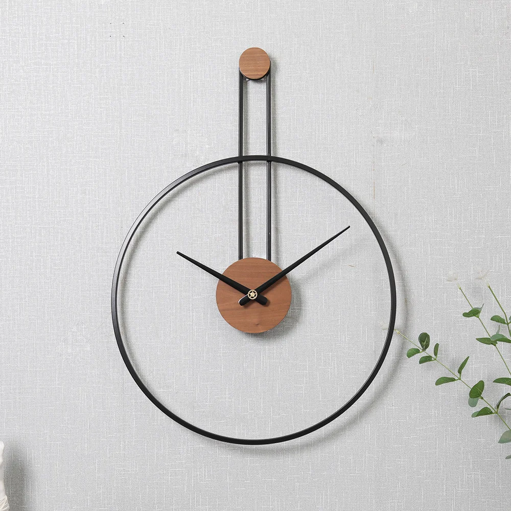 

Wrought Iron Spanish Wall Clock, Creative, Simple Art, Living Room, Home Decoration, Clock, Wall Watch