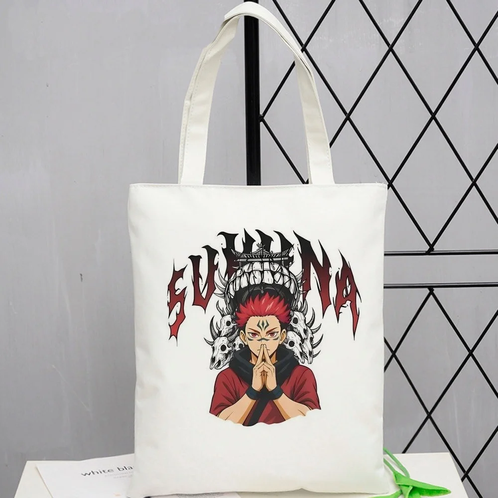 Chainsaw Man tote bag torba na zakupy shopper y2k reusable woman