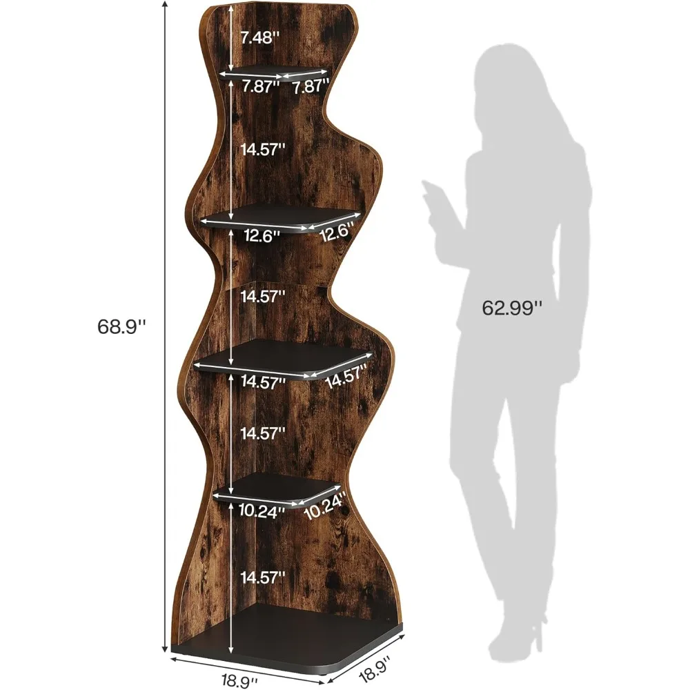 5-Tier Corner Shelf, 69