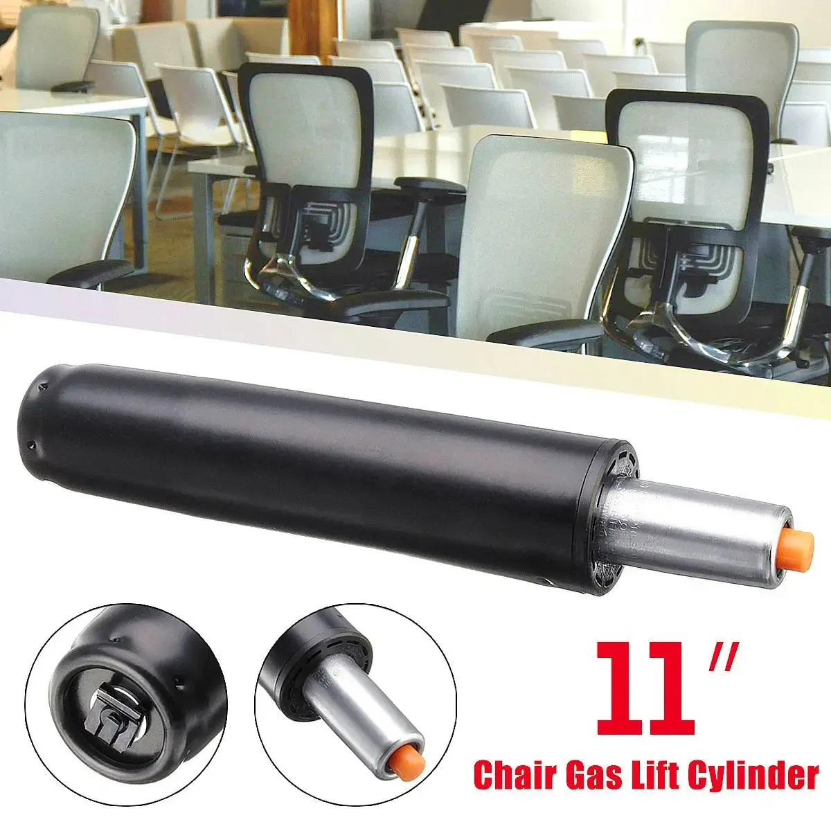 

11'' Heavy Pneumatic Rod Gas Lift Cylinder Chair Replacement Accessories Pneumatic Parts For Office Bar Computer Chairs