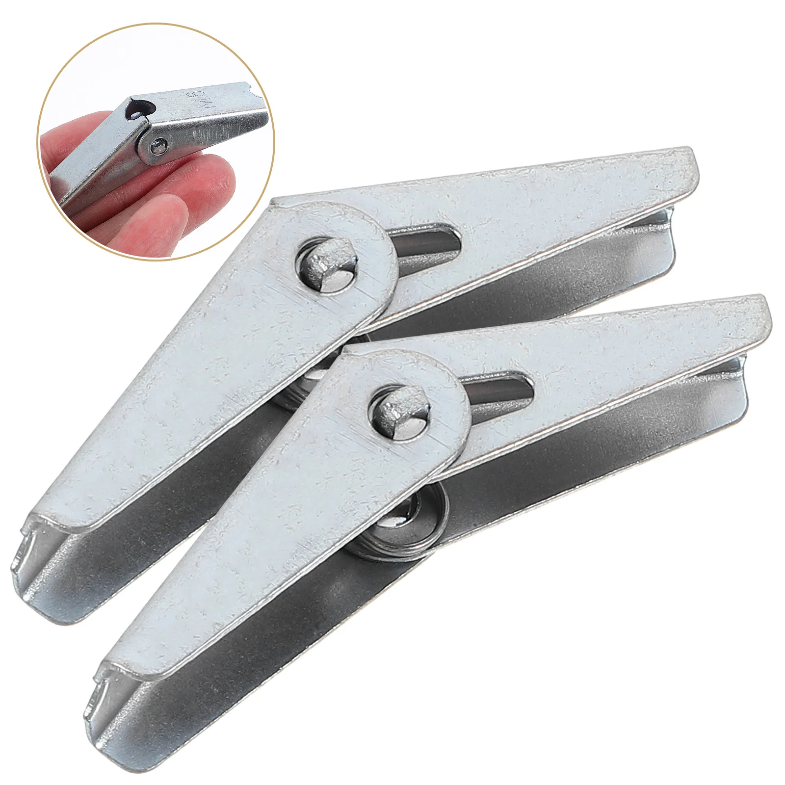 

12Pcs Aircraft Expansion Hardware Heavy Duty Toggle Wing Anchors for Hollow Walls Robust Drywall Fixings for Wall Cabinets and