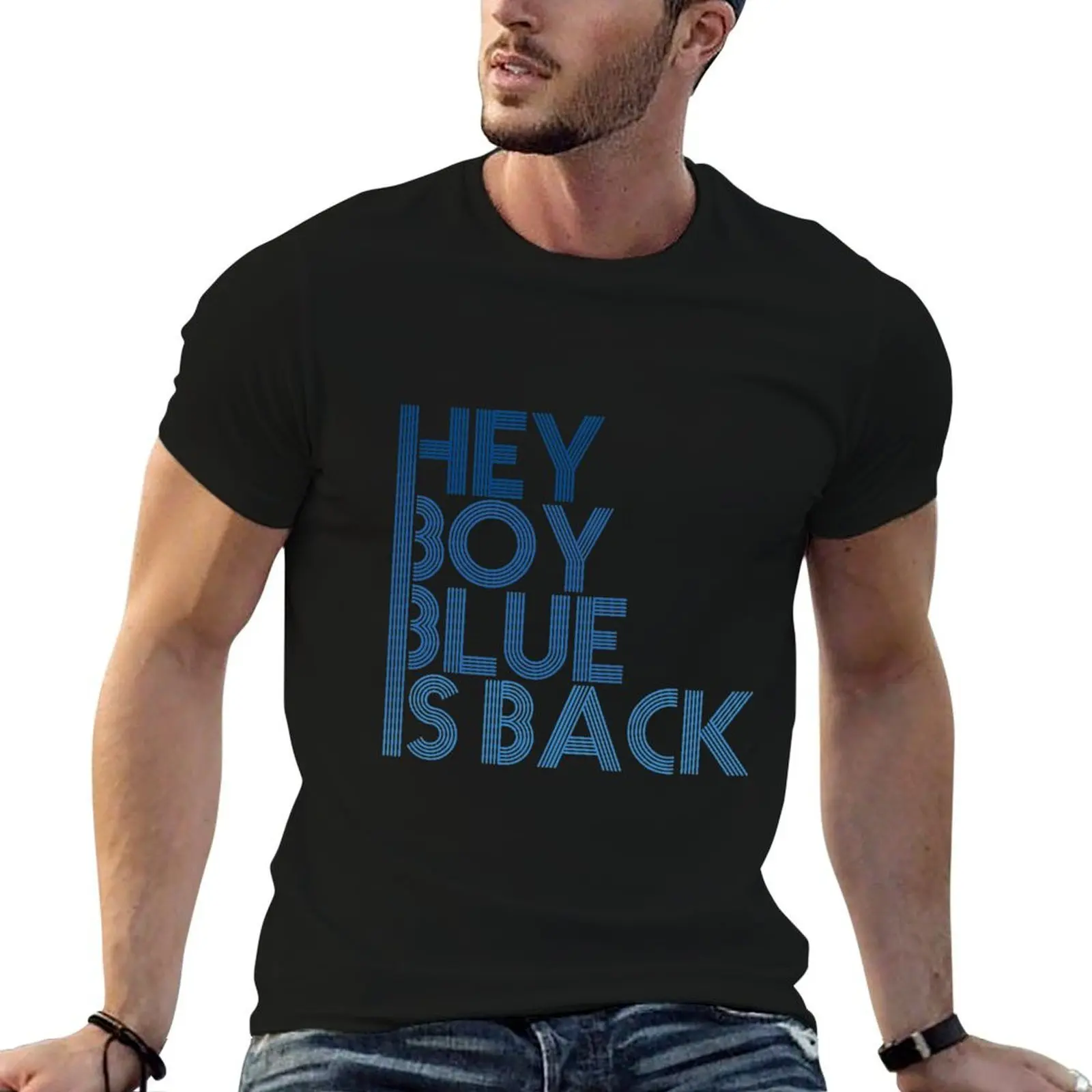 

Boy Blue Is Back ELO T-Shirt t shirt man plain t shirt personalised mens graphic t shirts T-shirt