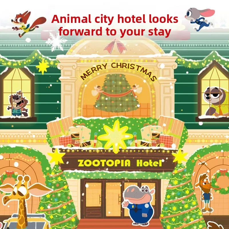 

Disney Zootopia Judy Hopps Nick Wilde Anime Cartoon Cute Puzzle 1000 Pieces Creative Unique Student Toy Christmas Gift Wholesale
