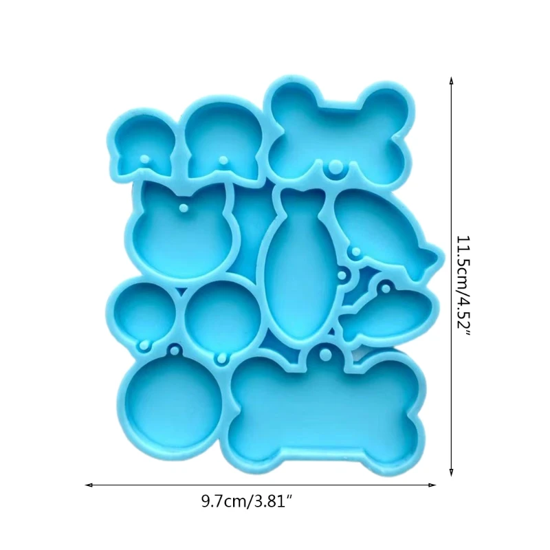 DIY Craft Handmade Gifts for Friends and Family Silicone Molds Durable Unique Molds for Cute Various Pendants Making Dropship