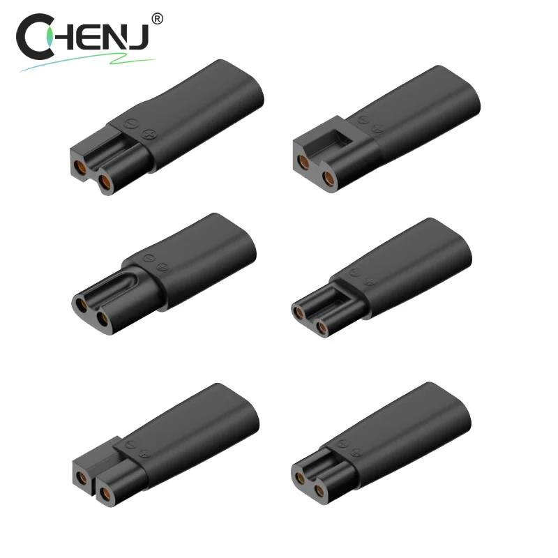 6pcs Type-C Charger Adapter Shaving Power Adapter For Electric Hair Clipper Beard Trimmers,Shavers,Beauty Instruments